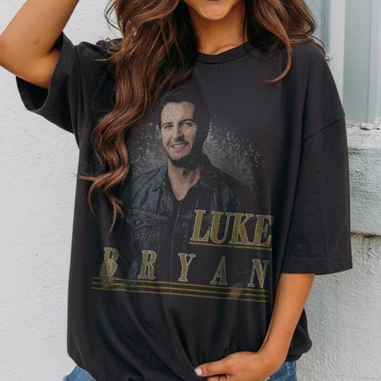 Luke Bryan T Shirt  Country Music Fan Tee, Unisex Country Singer Shirt