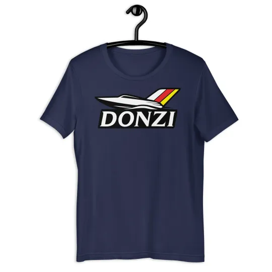 Discover Bold! Donzi High-Performance Boat-Inspired Unisex Shirt S-5XL