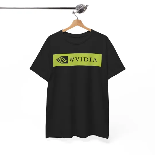 Discover Classic NVIDIA Retro Logo Tee Unisex S-5XL Geek Wear