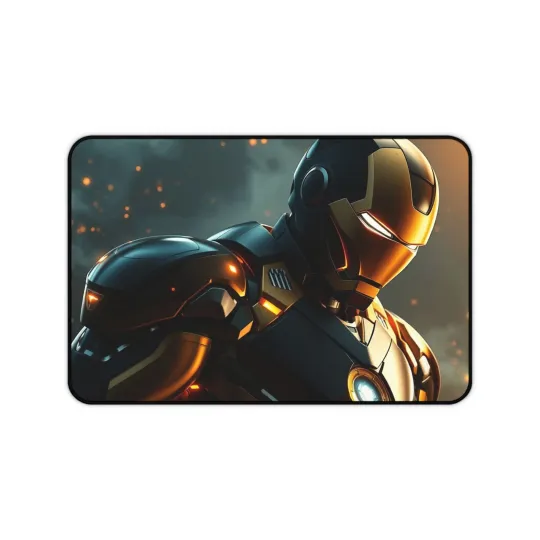 Iron Man Gaming Desk Mat - Mouse Pad, Office Decor, Gifts, Workspaces
