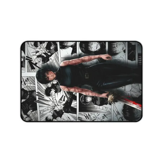 Discover Maki Zen'in Desk Mat | Anime Panel Background