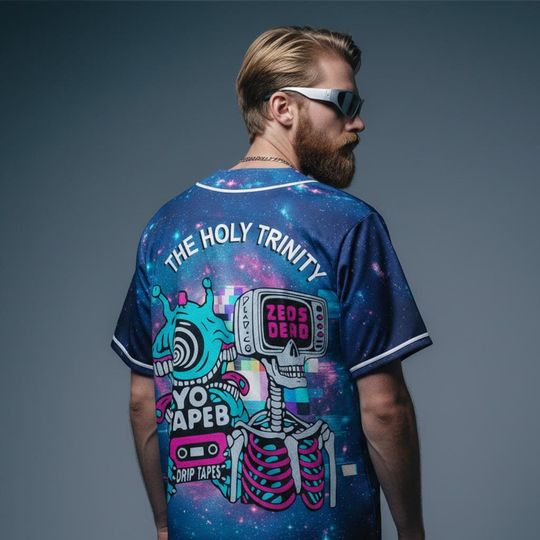 Discover The Holy Trinity Rave Jersey  Zeds Dead x Subtronics x TapeB Mashup