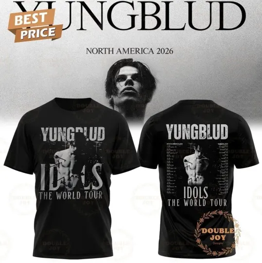 Yungblud x World Tour Idols 2025 3D T-Shirt