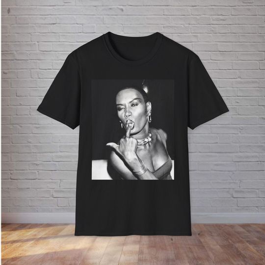 Grace Jones Jamaican T-Shirt 80s Pop Music Graphic Tee