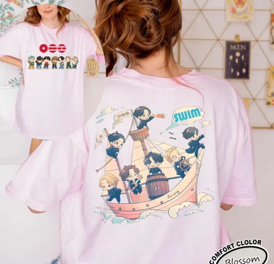 Discover BTS Arirang World Tour Swim Track Shirt, Bangtan 2026 Concert Tee