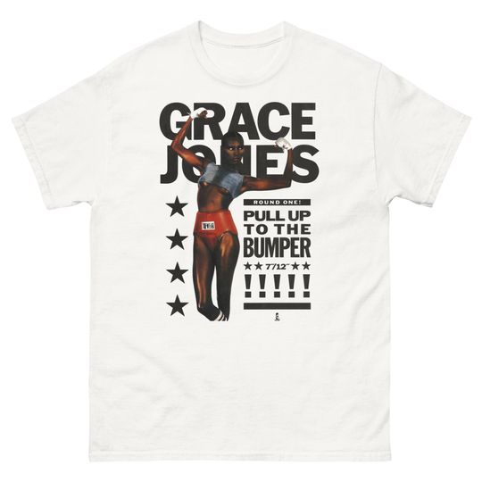 Grace Jones Pull Up To The Bumper 12" Cover Unisex T-Shirt