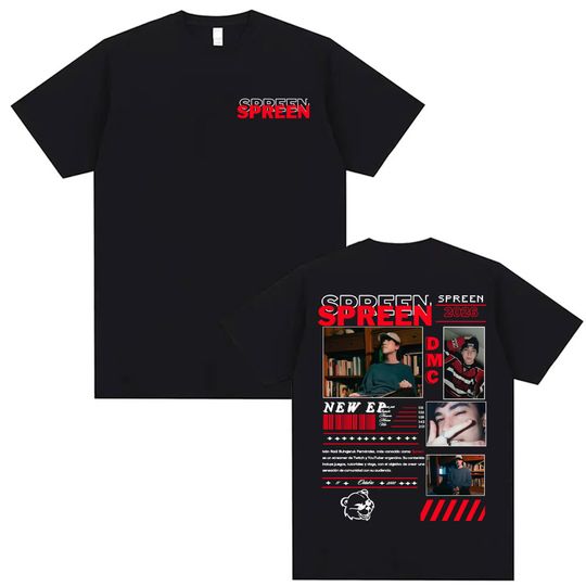 Discover Rapper Spreen New Album Dmc 2026 Tour T Shirt