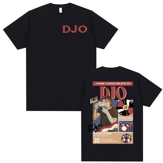 Discover Djo Back on You Tour 2026 Music Concert T Shirt Joe Keery Fans Gift T-shirt