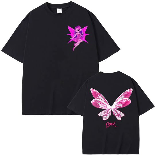 Discover Omar Courtz Por Si Manana No Estoy Album 2026 Butterfly Graphic T Shirt