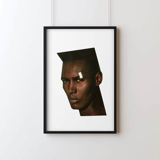 Grace Jones Retro Wall Art - Vintage Music Legend Poster