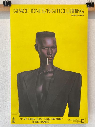 Grace Jones Nightclubbing Poster