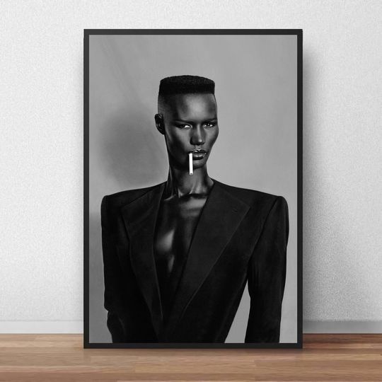Discover Grace Jones Art Poster, Vertical Wall Decor, Premium Matte Finish
