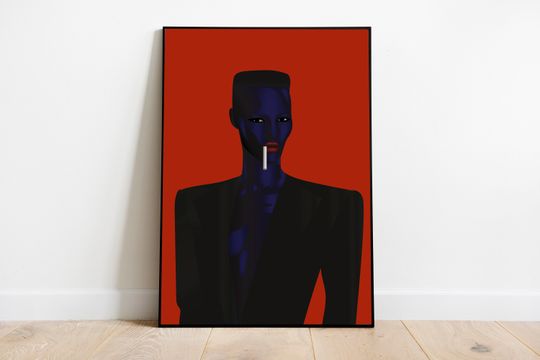 Discover Grace Jones 'Nightclubbing' Album Cover Art Poster