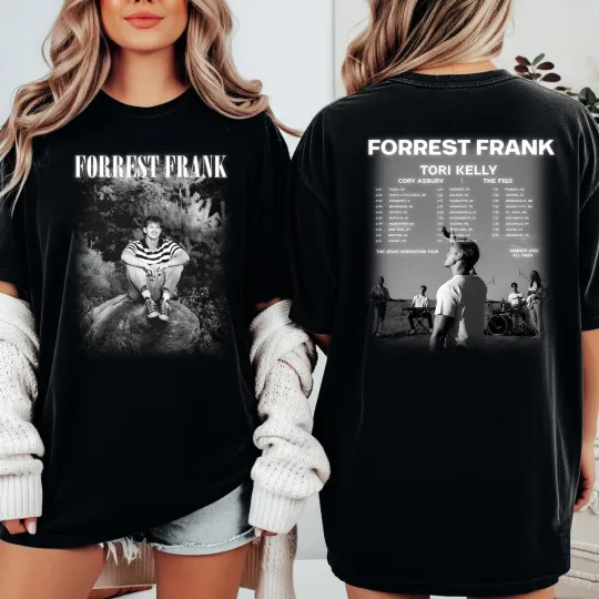 Discover Forrest Frank Jesus Generation Tour 2026 Unisex T-shirt