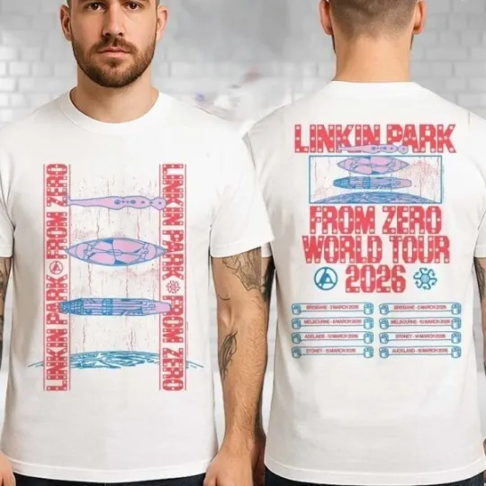 Linkin Park X Deus Ex Machina Merch Deus 2026 From Zero World Tour 2026 T-Shirt