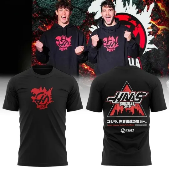 god zilla Haas Team King Of The Monsters 2026 Graphic Shirt