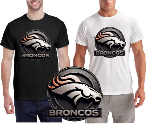 Discover Denver Football Shield Graphic T-Shirt