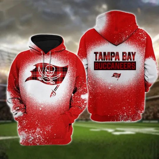 Tampa Bay Buccaneers 3D Hoodie Unisex Lightweight Adult Clothing