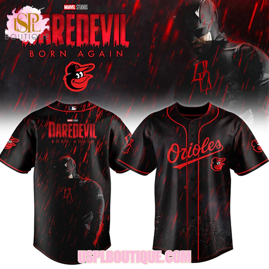 Baltimore Orioles x Daredevil Born Again 2026 Jersey