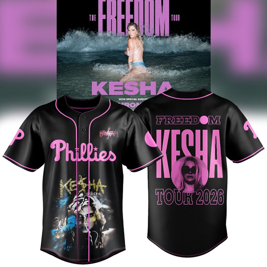 Discover Kesha The Freedom Tour Limited Edition Jersey