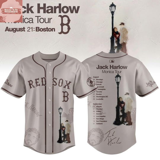 Boston Red Sox x J Harlo Monica Tour 2026 Baseball Jersey