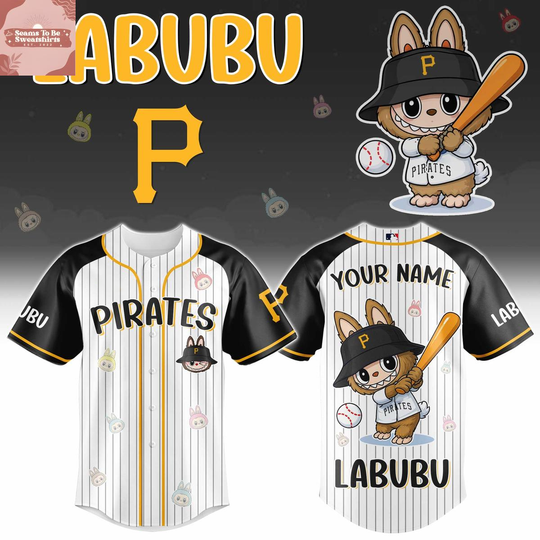 Pittsburgh Pirates x Labubu Game Night 2026 Baseball Jersey