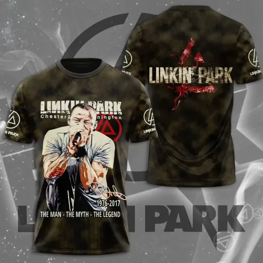 Discover Park x Chester Bennington 3D Apparel Tshirt