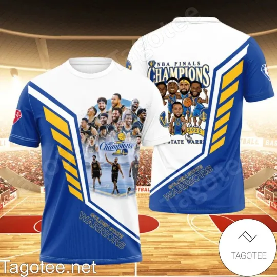 Discover Golden State Warriors All Over Print 3D Tee For Fan Shirt
