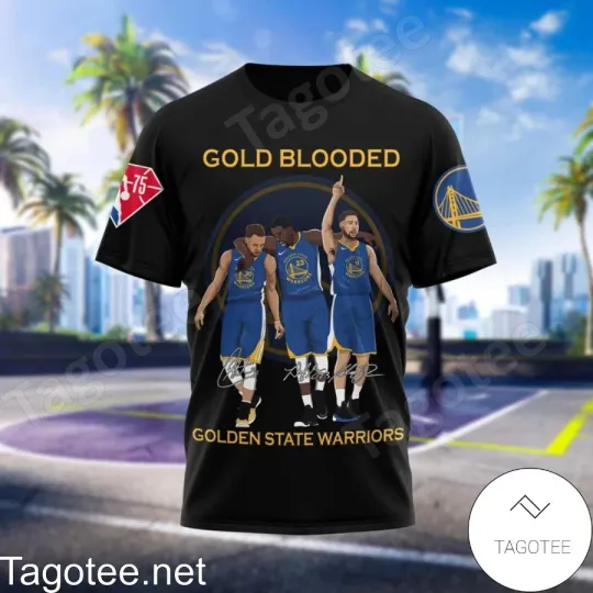 Golden State Warriors Team AOP 3D Shirt For Fan Gifts