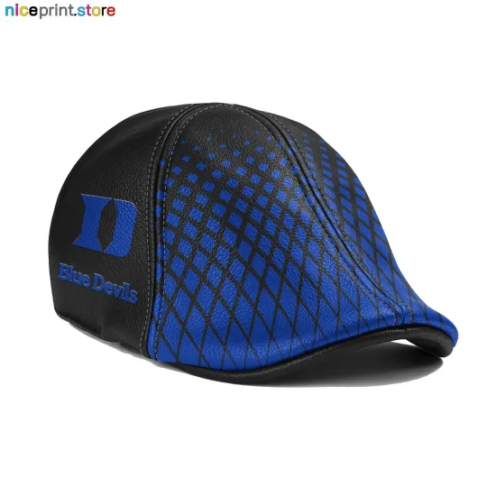 Discover Duke Blue Team Devils  Cap Devils Ivy Cap NCAA Golf Cap NCAA Flat Cap