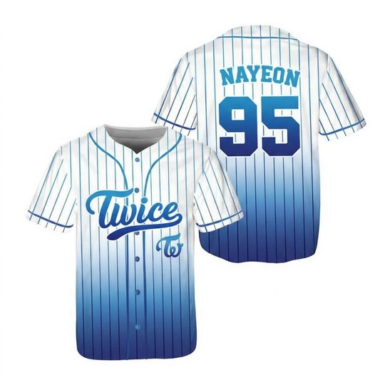 Discover Custom Twice Baseball Jersey, Personalized Name & Number Twice Kpop Jersey