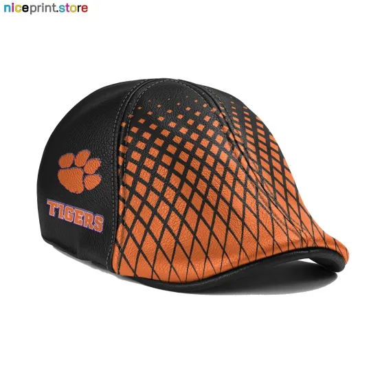 Clemson Team Tigers Cap Tigers Ivy Cap NCAA Golf Cap NCAA Flat Cap