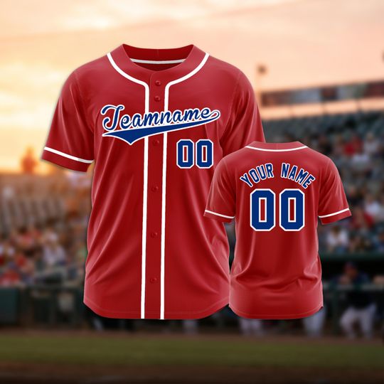 Discover Custom Baseball Jersey for Team Kids Baseball Jersey Personalized Custom Baseball Jersey Gift