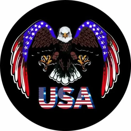 Discover Eagle USA Spare Tire Cover for Accessories