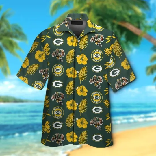Green Bay Packers Packers Hawaiian Exclusive Shirt Gift For Friends #10