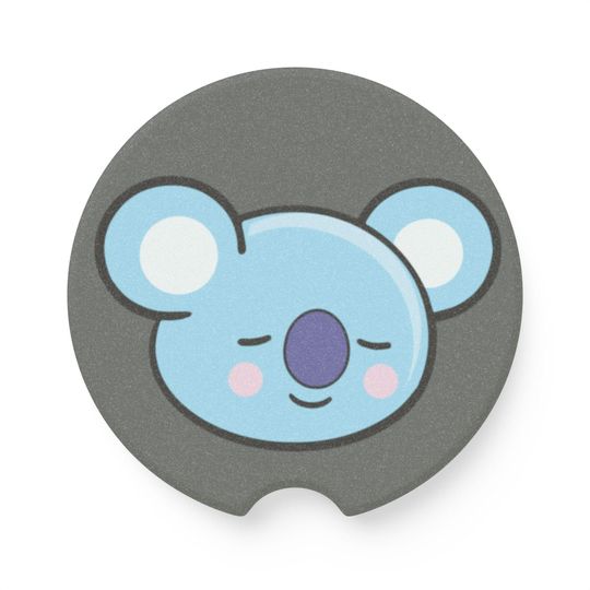 BTS RM Kim Namjoon BT21 Koya Soapstone Car Coaster