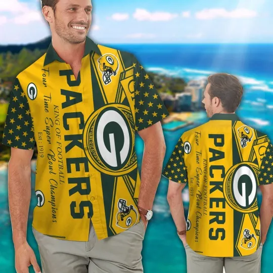 Discover Green Bay Packers Hawaiian Tropical Shirt Collection