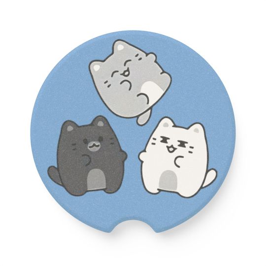 Seventeen SVT Jun OCL Fan Made Soapstone Car Coaster