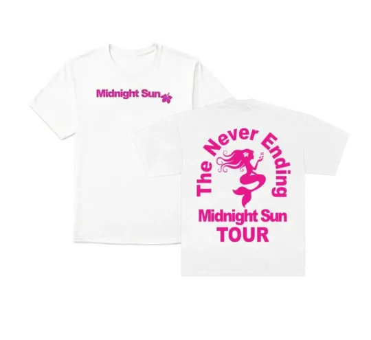 Discover Zara Larsson Midnight Sun Never Ending 2026 Tour Unisex T-Shirt