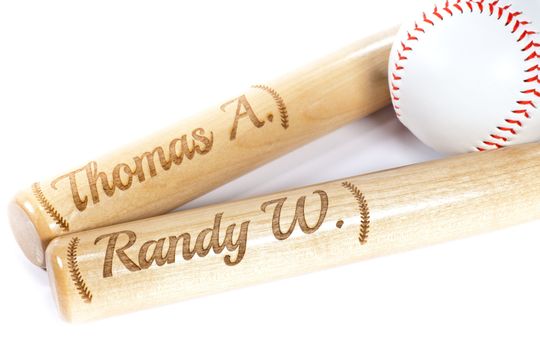Personalized Baseball Bat, Laser Engraved Baseball Gift for Birthdays, Father's Day, Coach Gift, Unique Gift for Boys, Kids and Baseball Fan