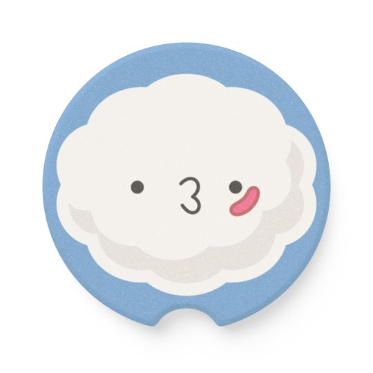 Seventeen SVT Woozi Ppyopuli Fan Made Soapstone Car Coaster