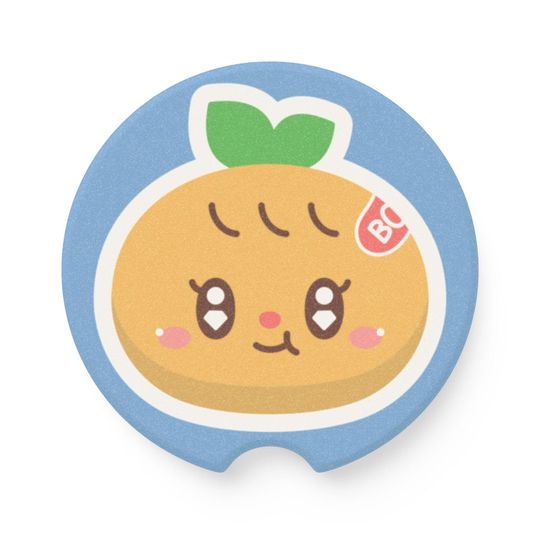 Seventeen SVT Seungkwan Bboogyuli Fan Made Soapstone Car Coaster