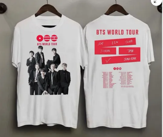 Discover BTS World Tour T-Shirt, Bangtan Comeback 2026 T-Shirt