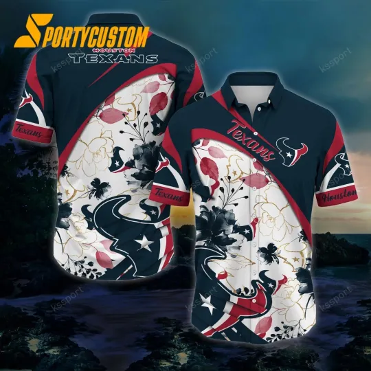 Houston Football Texanss Team Hawaiian Shirt