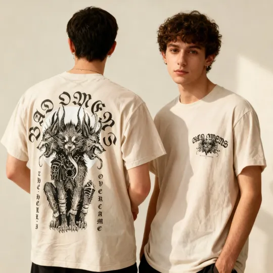 Bad Omen Band DYFL NA Tour Merch 2026 reprint T-Shirt All Size