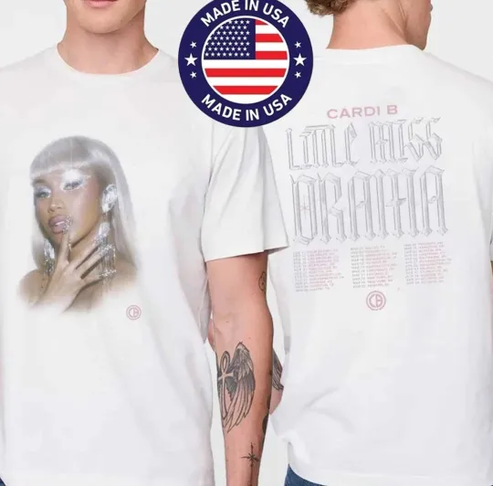 Cardi B Little Miss Drama Tour 2026 T-Shirt
