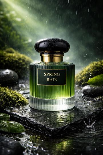 Yora 'Spring Rain' Handmade everyday fragrance - Forest Pine, Sage, Lemon custom scent