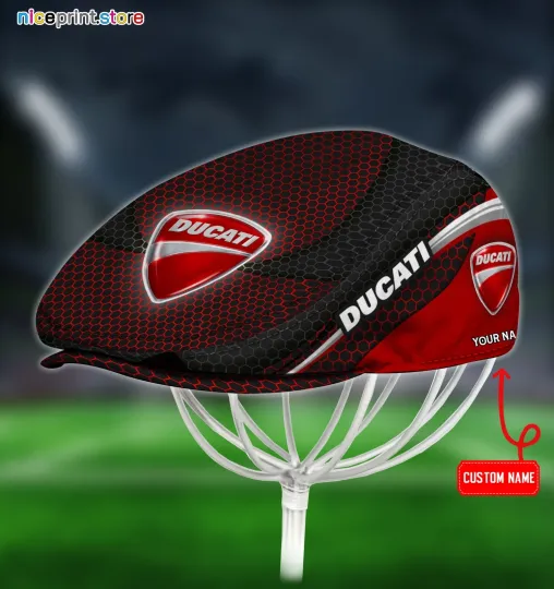 Ducati Jeff Cap Ducati Driver Cap Ducati Golf Cap Ducati Flat Cap for men