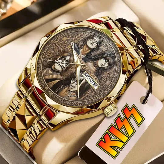 Discover KISS Alloy Luxury Quartz Watch