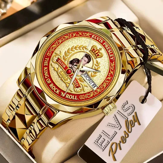 Discover Elvis Presley Alloy Luxury Quartz Watch